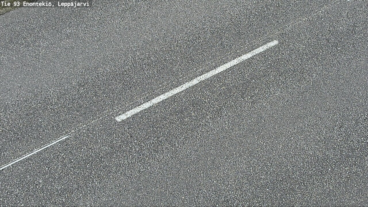 Weather Camera Image Road 93 Enontekiö, Leppäjärvi, Enontekiö, Lappi