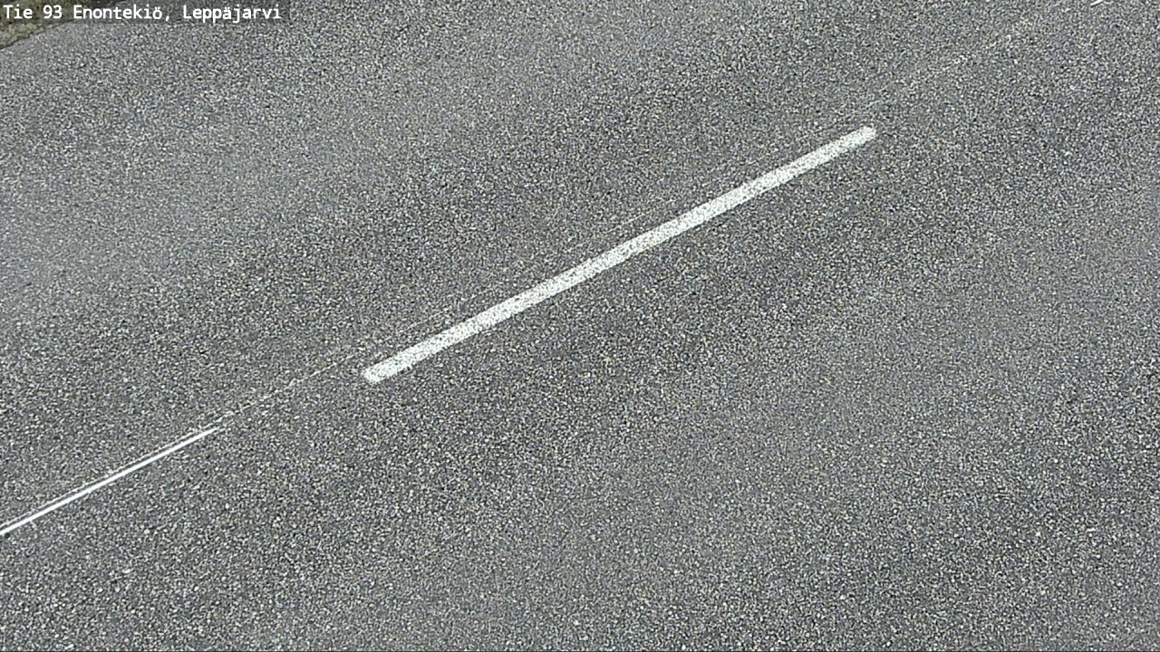 Weather Camera Image Road 93 Enontekiö, Leppäjärvi, Enontekiö, Lappi