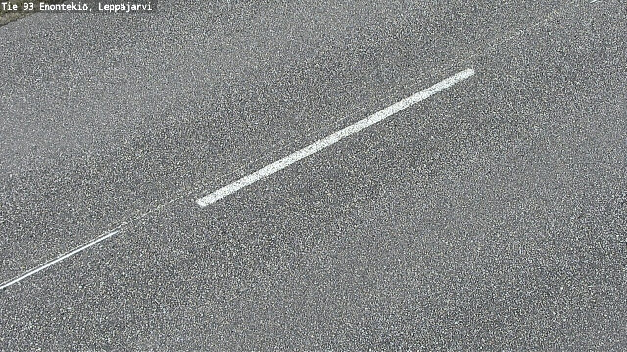 Weather Camera Image Road 93 Enontekiö, Leppäjärvi, Enontekiö, Lappi