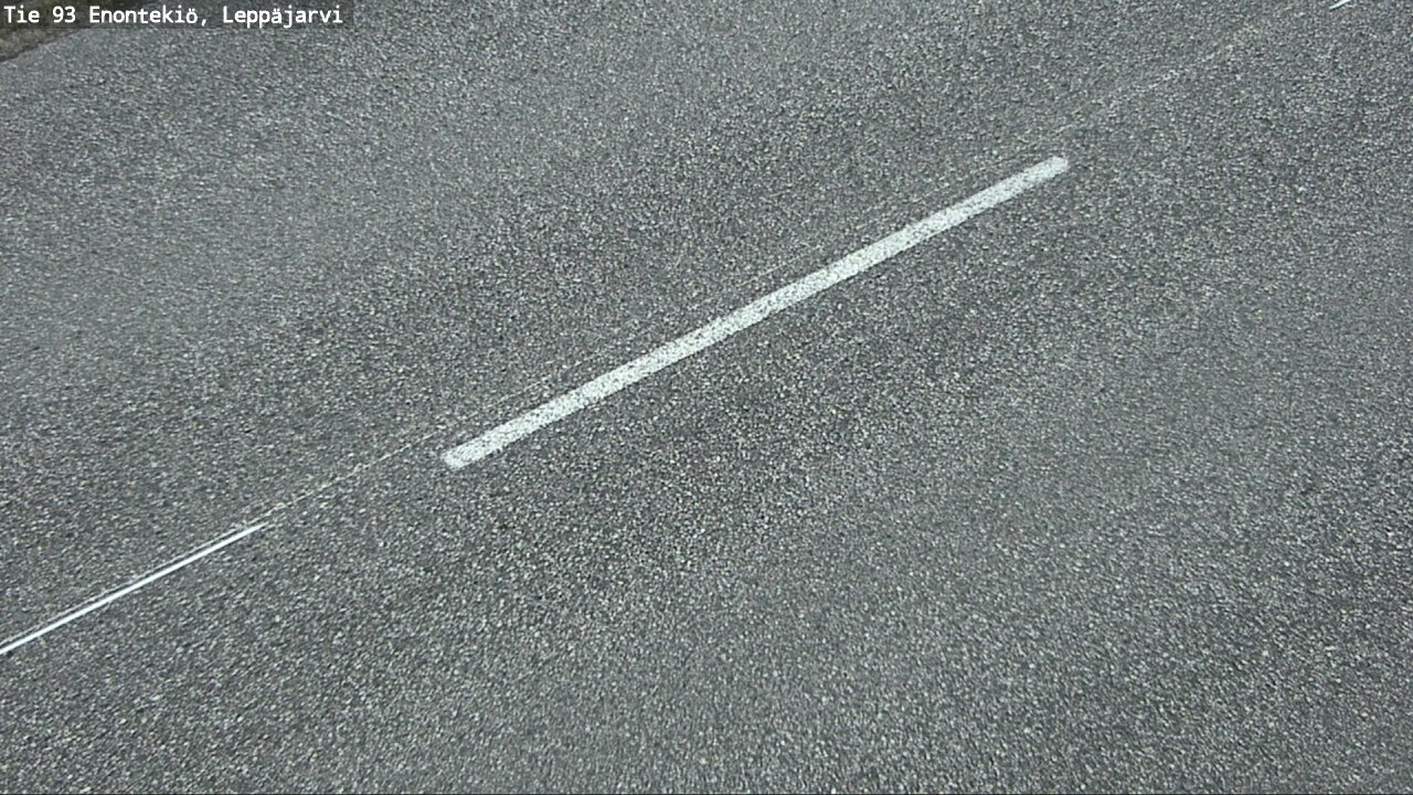 Weather Camera Image Road 93 Enontekiö, Leppäjärvi, Enontekiö, Lappi