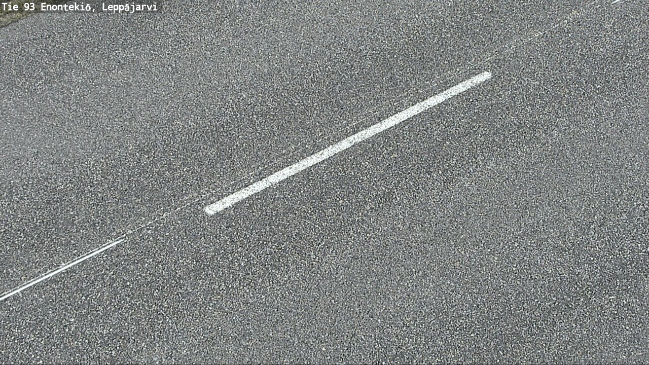 Weather Camera Image Road 93 Enontekiö, Leppäjärvi, Enontekiö, Lappi
