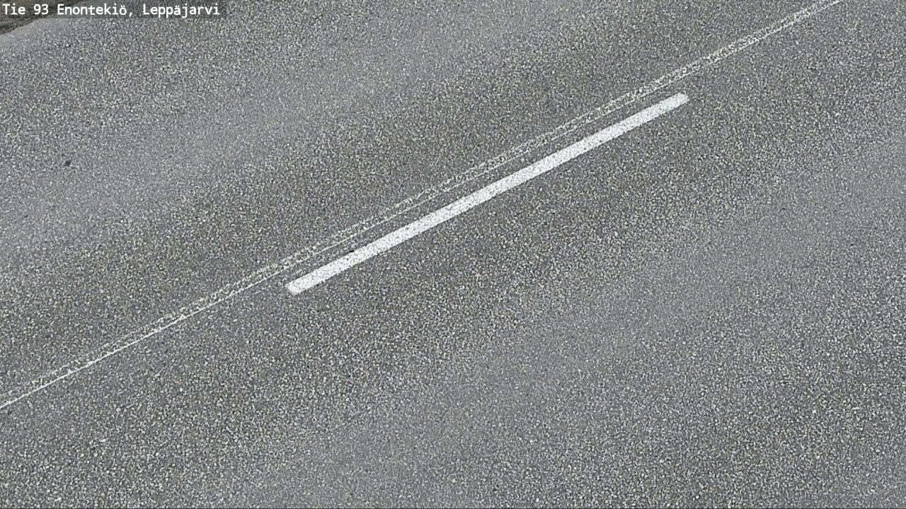 Weather Camera Image Väg 93 Enontekis, Leppäjärvi, Enontekiö, Lappi