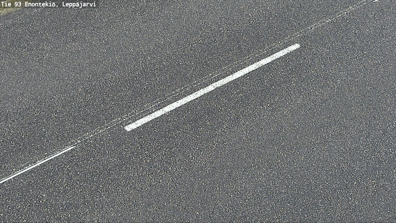 Weather Camera Image Road 93 Enontekiö, Leppäjärvi, Enontekiö, Lappi