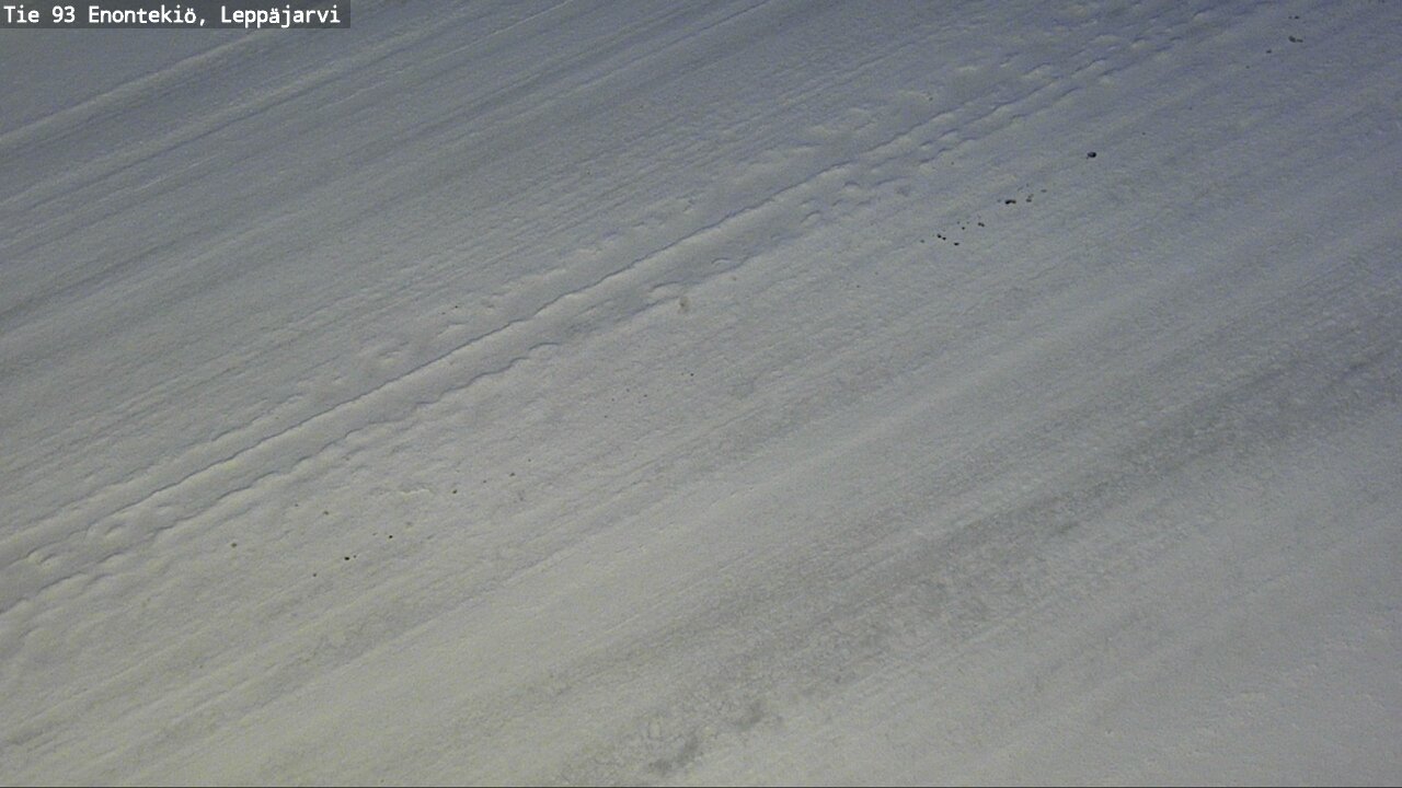 Weather Camera Image Road 93 Enontekiö, Leppäjärvi, Enontekiö, Lappi