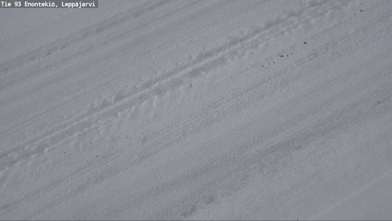 Weather Camera Image Road 93 Enontekiö, Leppäjärvi, Enontekiö, Lappi