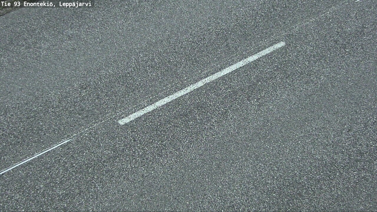 Weather Camera Image Road 93 Enontekiö, Leppäjärvi, Enontekiö, Lappi