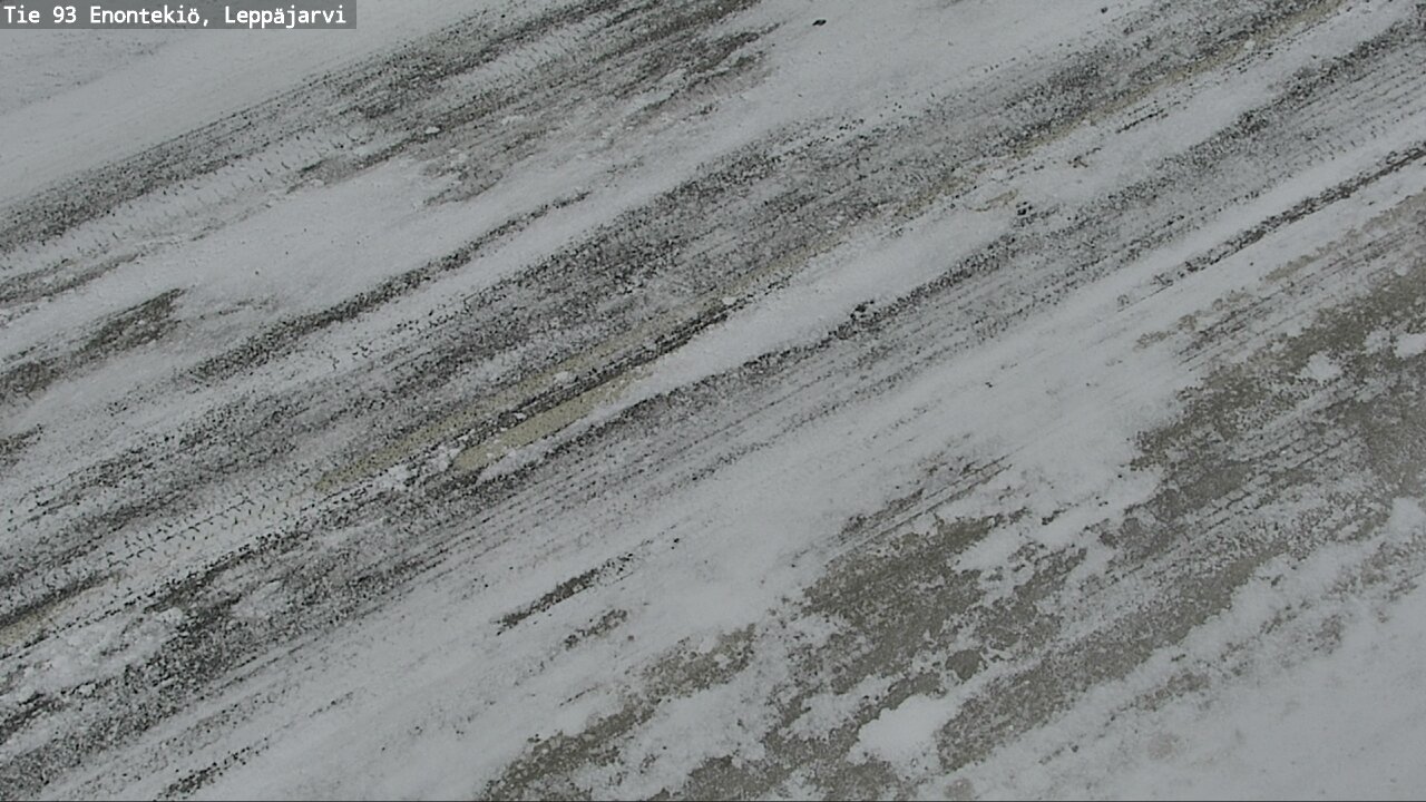 Weather Camera Image Road 93 Enontekiö, Leppäjärvi, Enontekiö, Lappi
