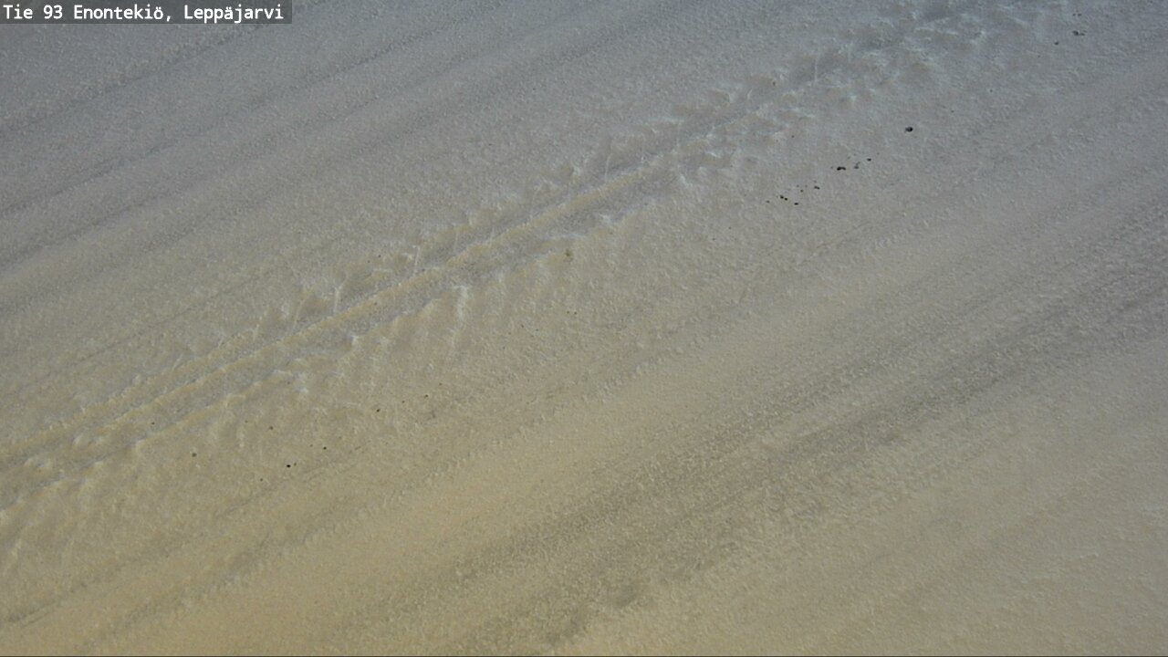 Weather Camera Image Road 93 Enontekiö, Leppäjärvi, Enontekiö, Lappi