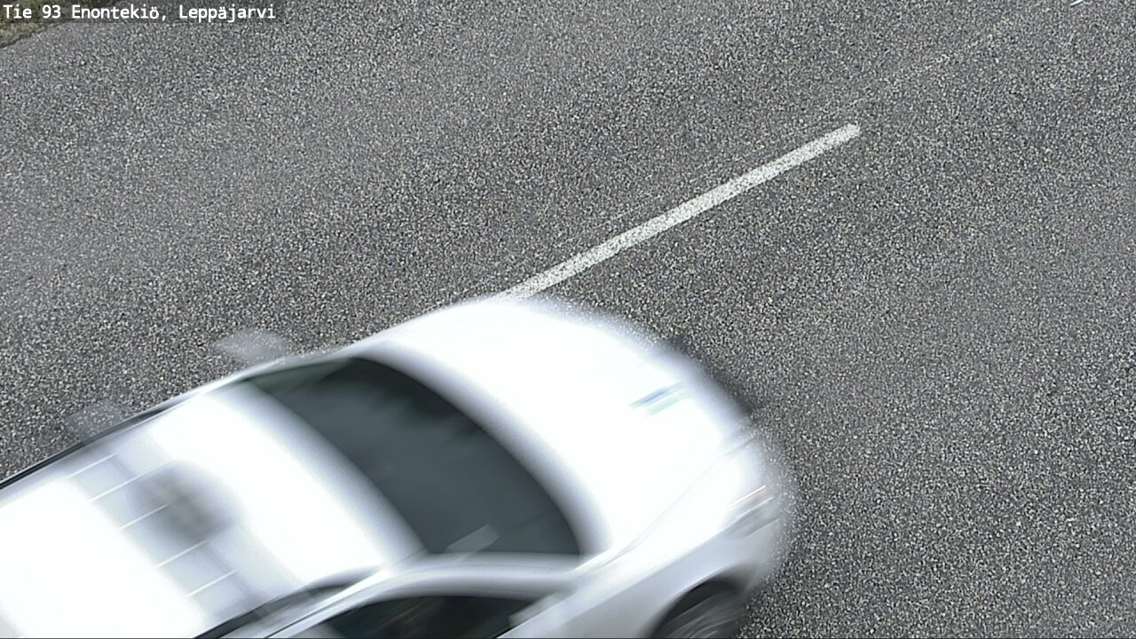 Weather Camera Image Road 93 Enontekiö, Leppäjärvi, Enontekiö, Lappi