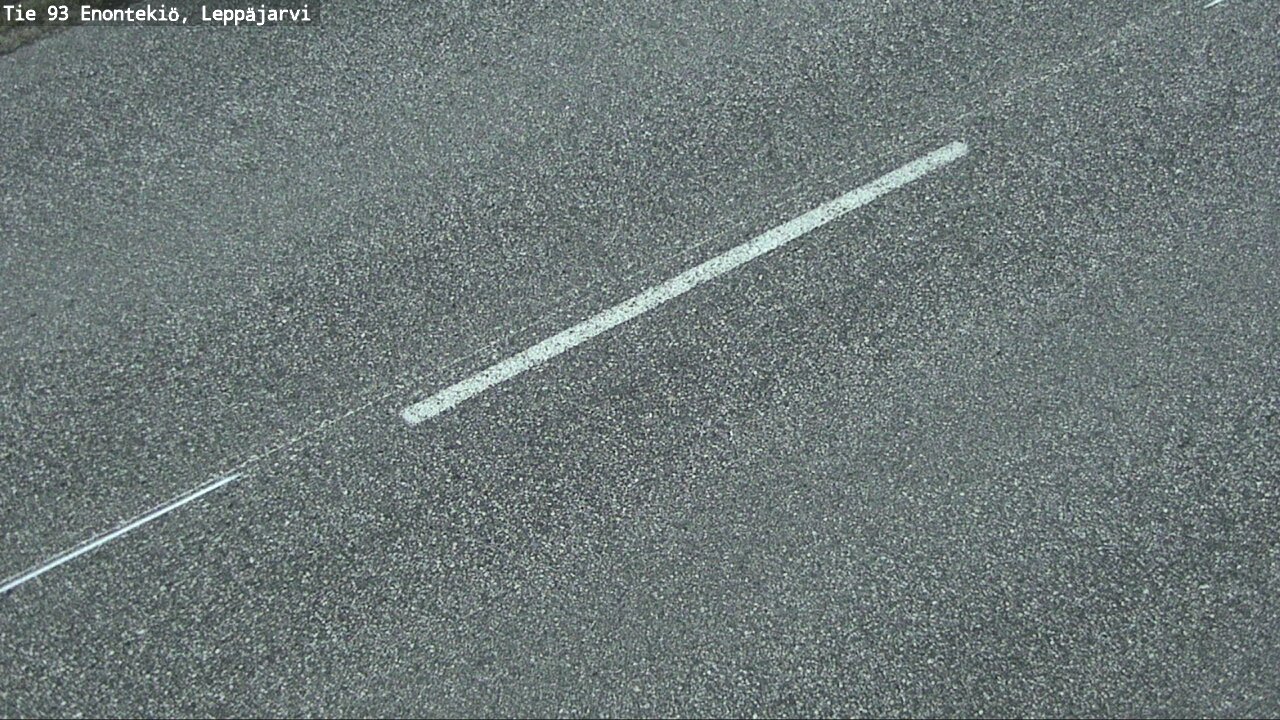 Weather Camera Image Road 93 Enontekiö, Leppäjärvi, Enontekiö, Lappi