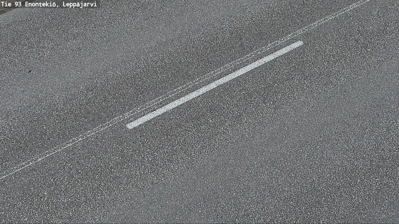 Weather Camera Image Väg 93 Enontekis, Leppäjärvi, Enontekiö, Lappi