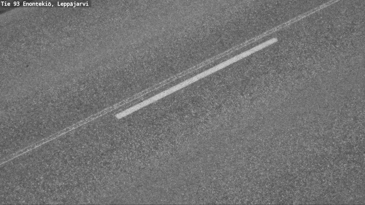 Weather Camera Image Väg 93 Enontekis, Leppäjärvi, Enontekiö, Lappi