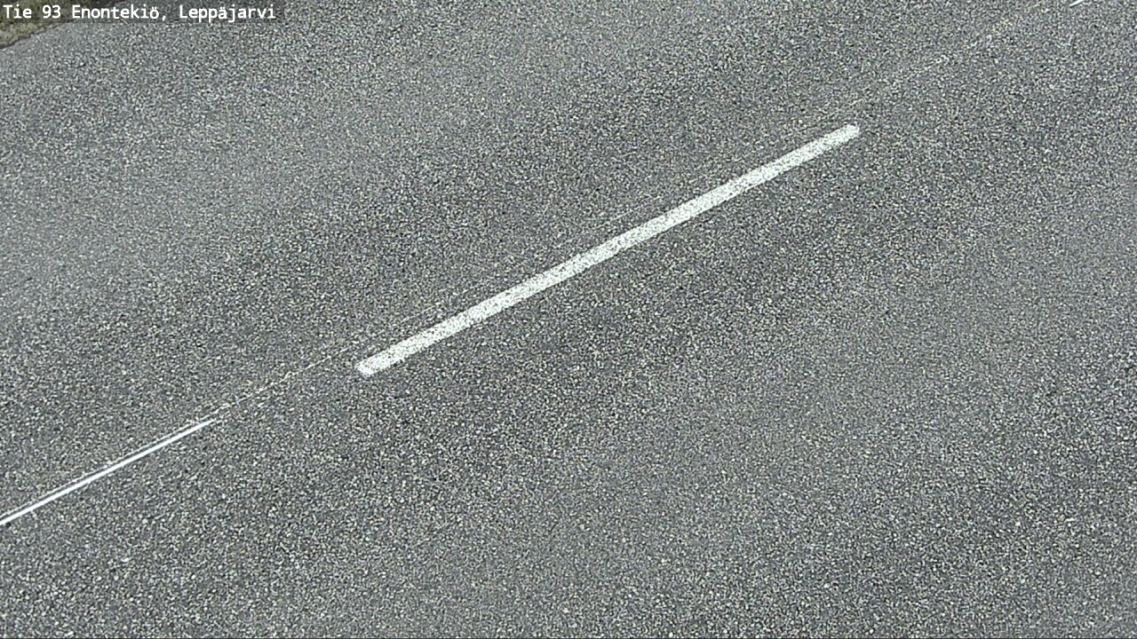 Weather Camera Image Road 93 Enontekiö, Leppäjärvi, Enontekiö, Lappi