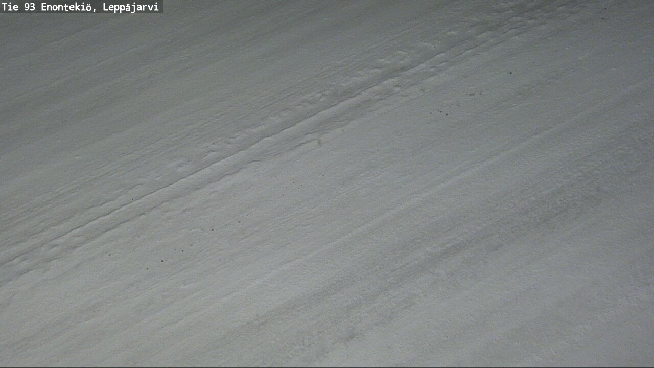 Weather Camera Image Road 93 Enontekiö, Leppäjärvi, Enontekiö, Lappi