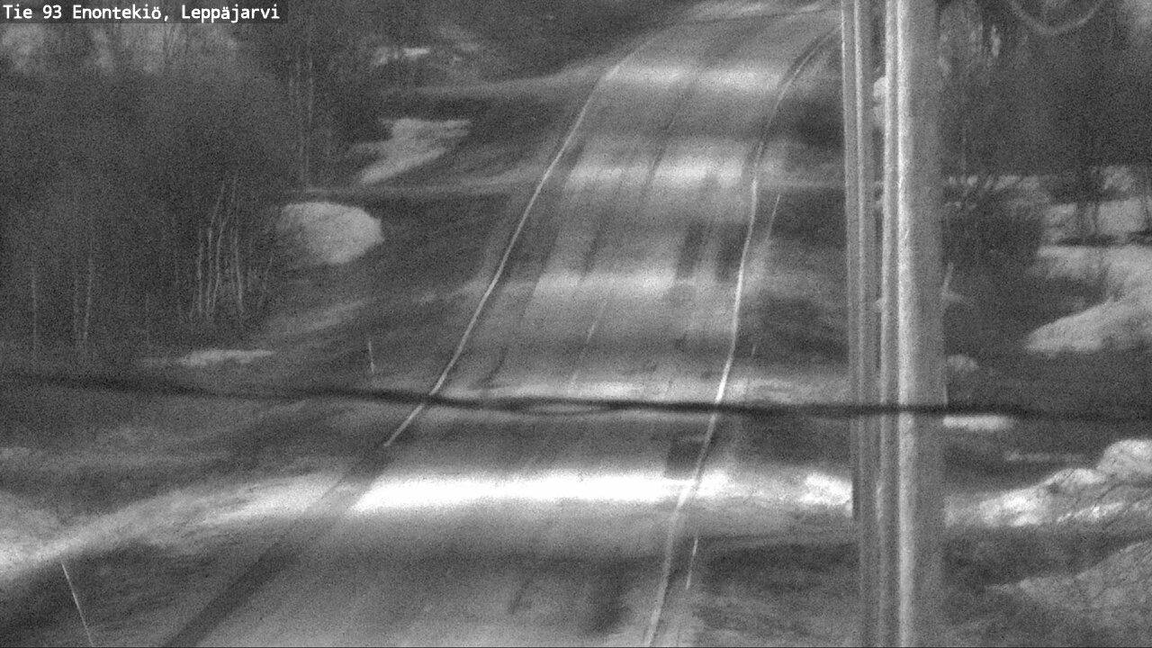 Weather Camera Image Road 93 Enontekiö, Leppäjärvi, Enontekiö, Lappi