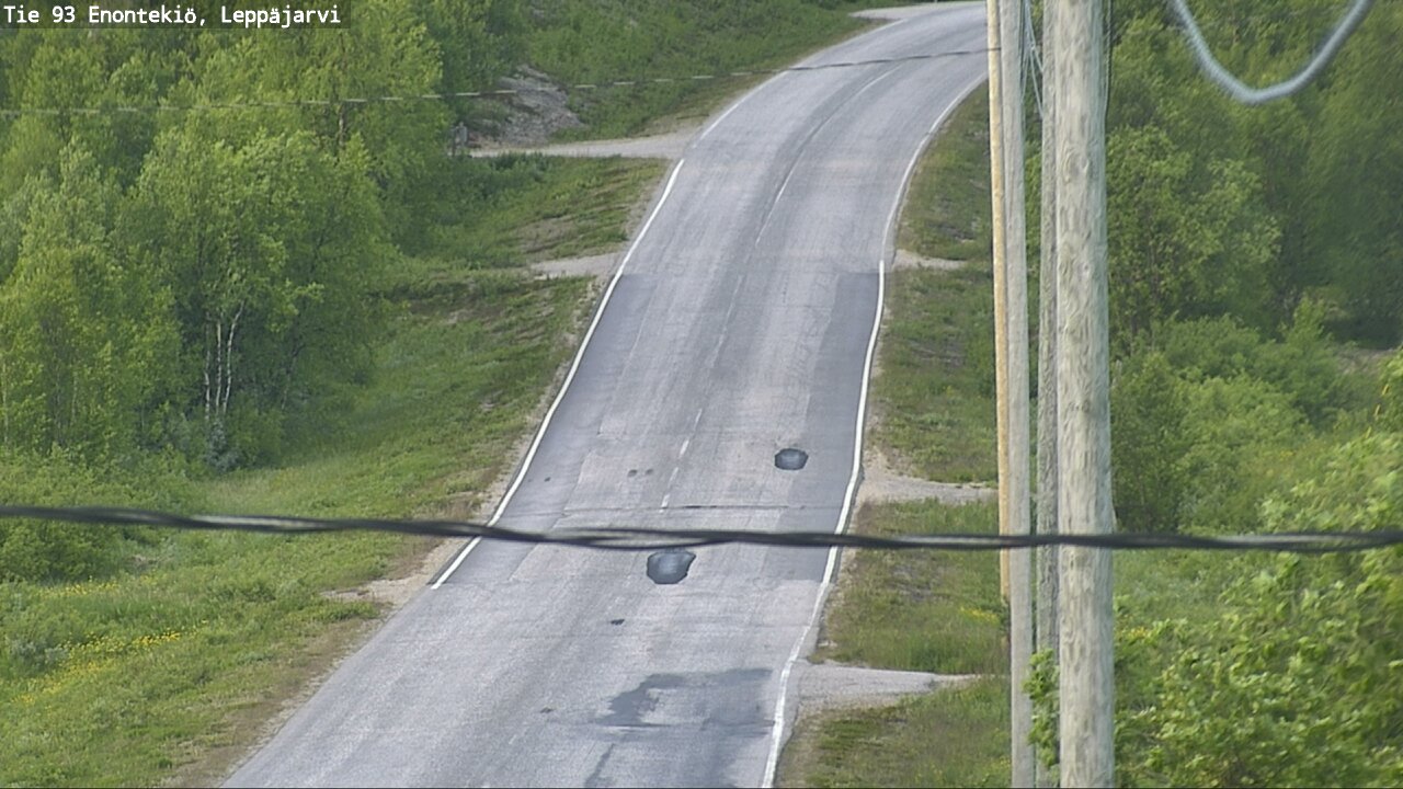 Kelikamerat Kuva Tie 93 Enontekiö, Leppäjärvi, Enontekiö, Lappi
