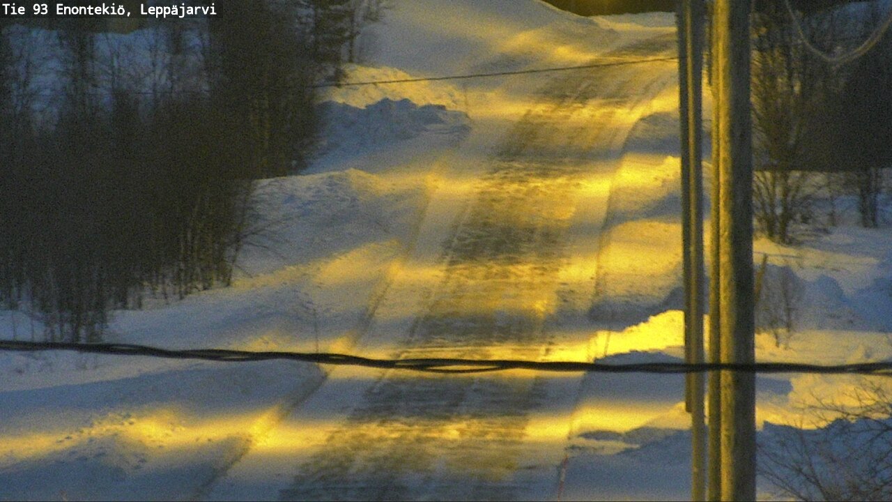 Kelikamerat Kuva Tie 93 Enontekiö, Leppäjärvi, Enontekiö, Lappi