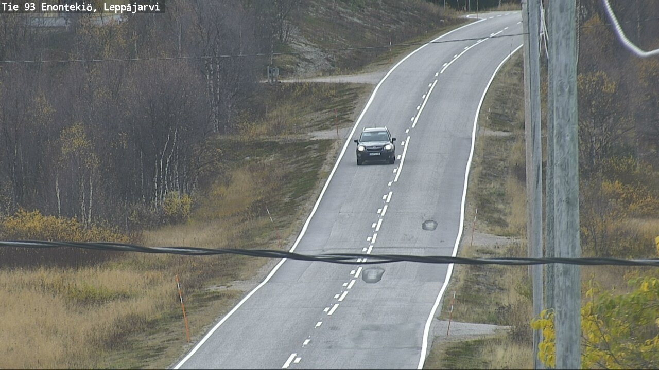 Kelikamerat Kuva Tie 93 Enontekiö, Leppäjärvi, Enontekiö, Lappi