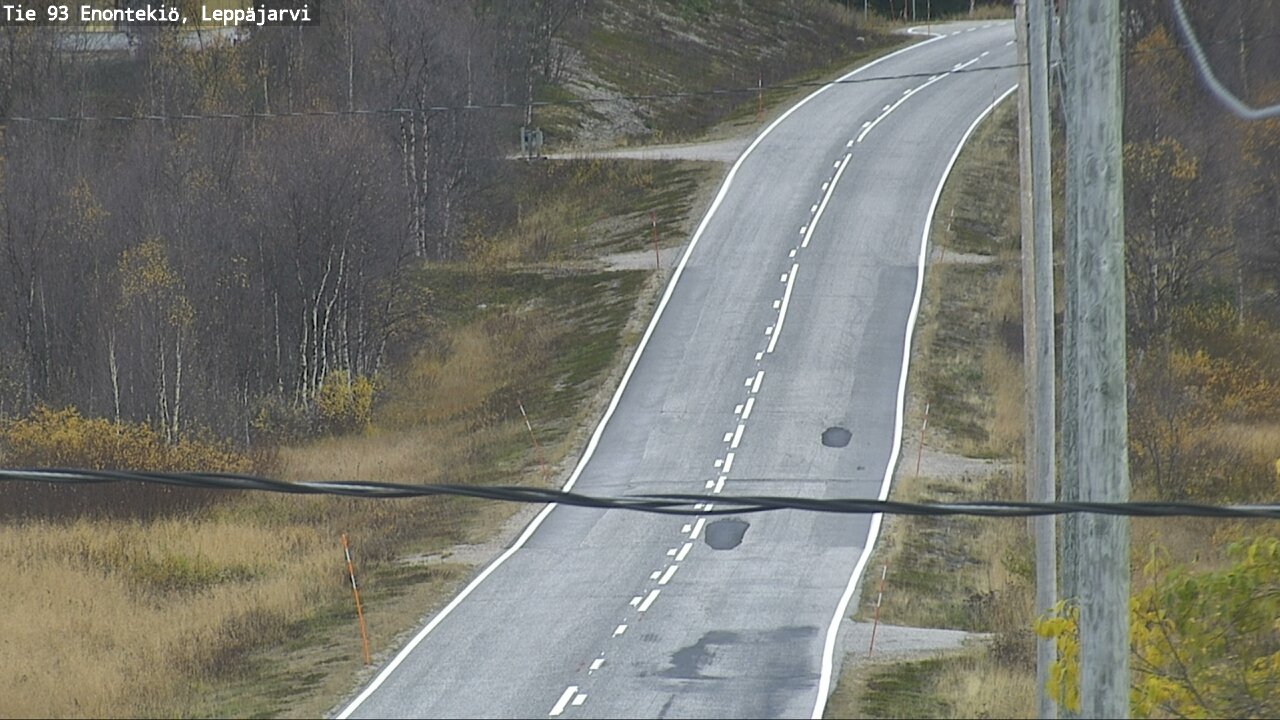 Kelikamerat Kuva Tie 93 Enontekiö, Leppäjärvi, Enontekiö, Lappi