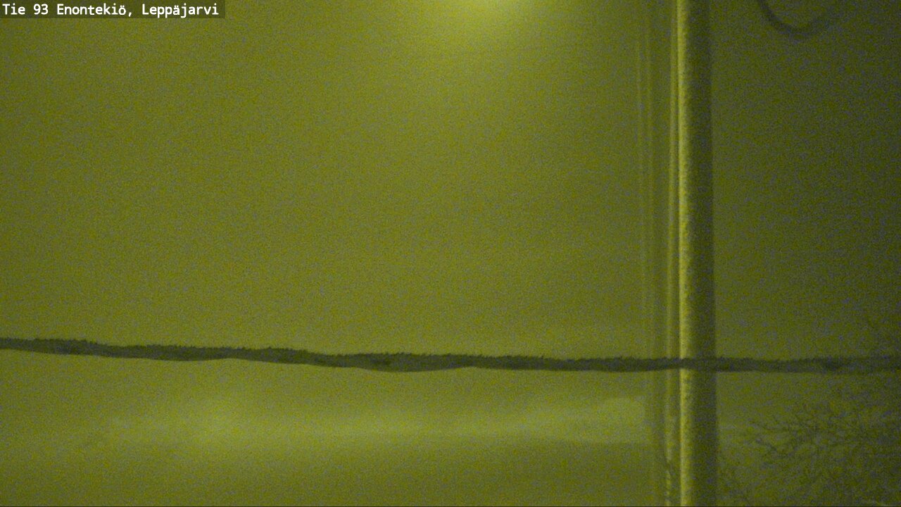 Weather Camera Image Väg 93 Enontekis, Leppäjärvi, Enontekiö, Lappi