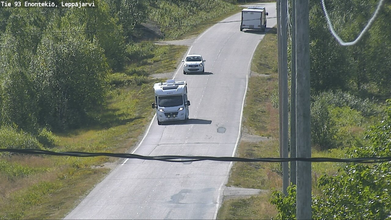 Kelikamerat Kuva Tie 93 Enontekiö, Leppäjärvi, Enontekiö, Lappi
