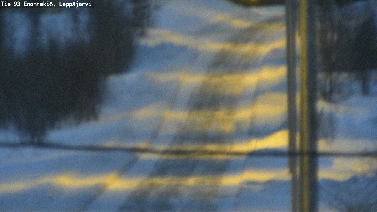 Kelikamerat Kuva Tie 93 Enontekiö, Leppäjärvi, Enontekiö, Lappi