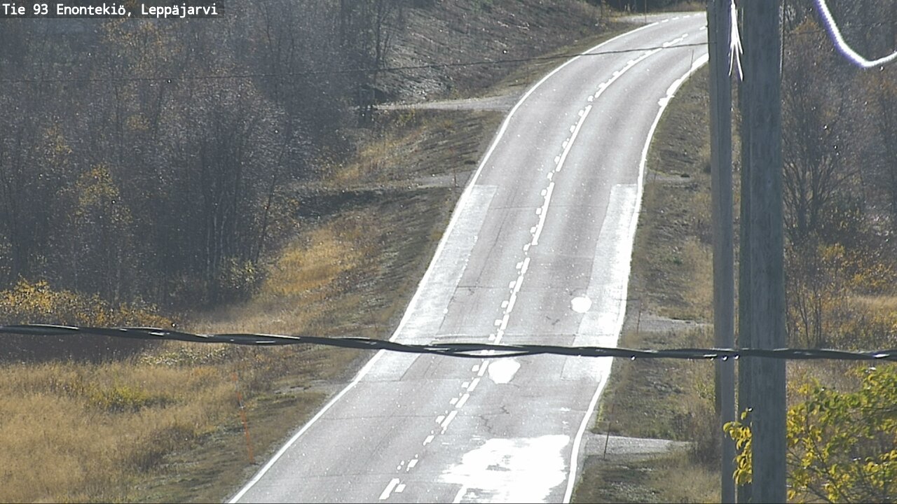 Weather Camera Image Road 93 Enontekiö, Leppäjärvi, Enontekiö, Lappi