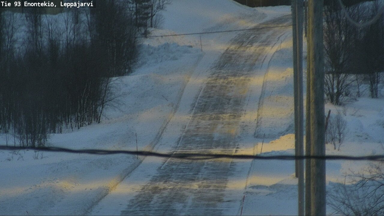 Kelikamerat Kuva Tie 93 Enontekiö, Leppäjärvi, Enontekiö, Lappi