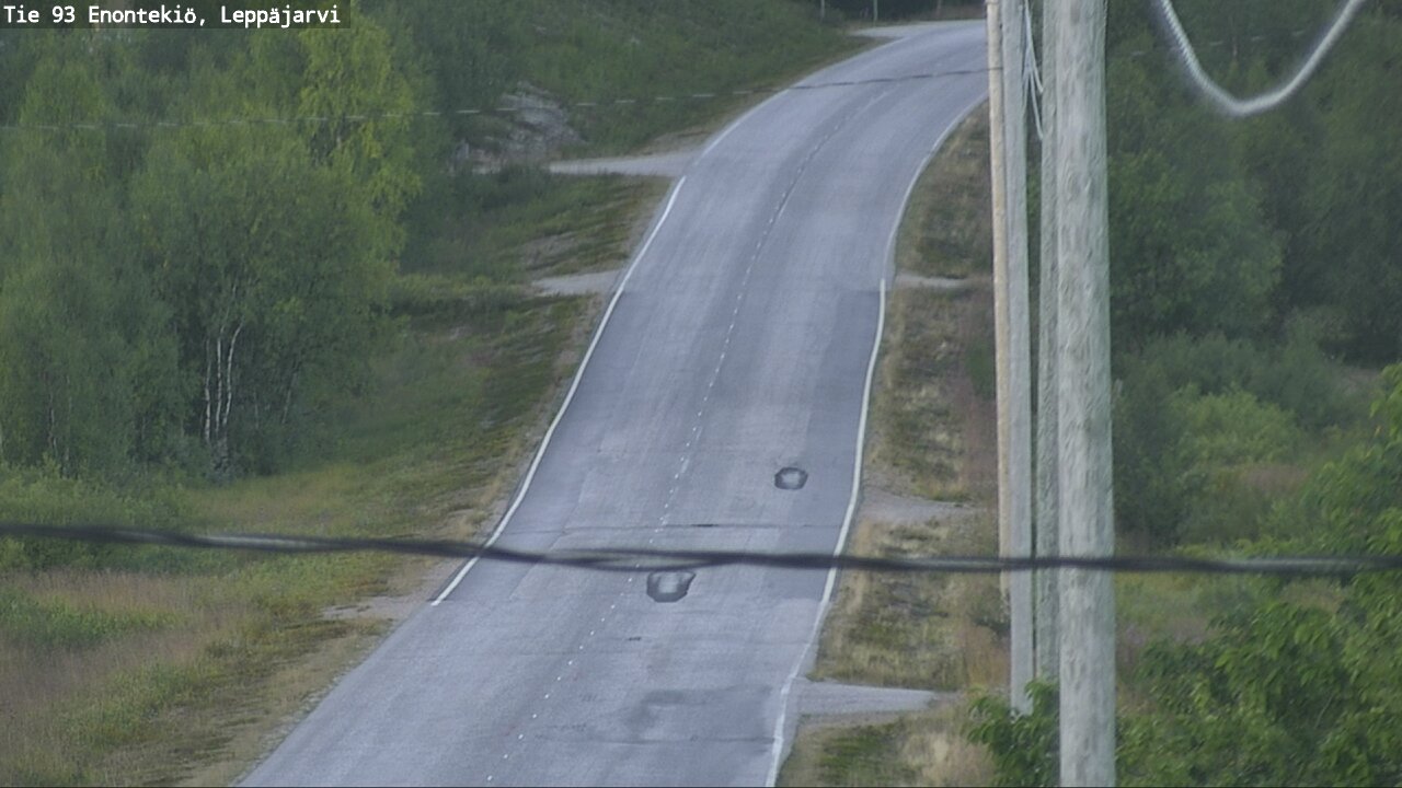 Weather Camera Image Road 93 Enontekiö, Leppäjärvi, Enontekiö, Lappi