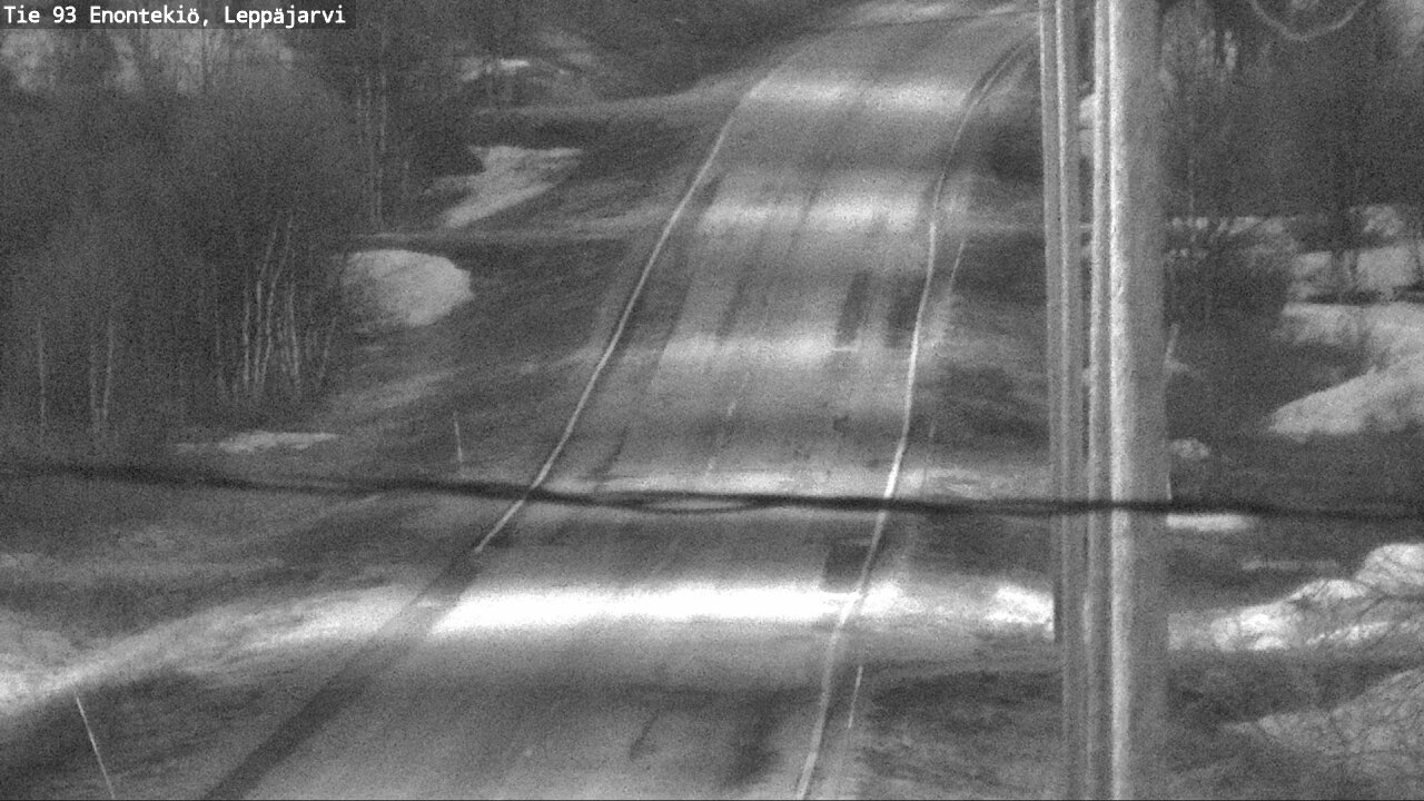 Weather Camera Image Road 93 Enontekiö, Leppäjärvi, Enontekiö, Lappi