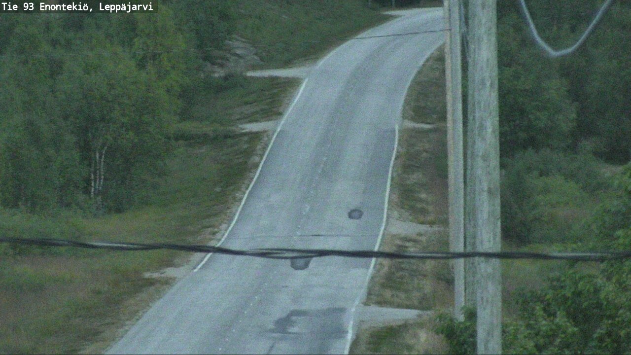 Weather Camera Image Road 93 Enontekiö, Leppäjärvi, Enontekiö, Lappi