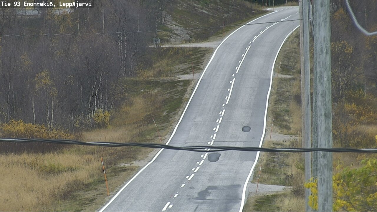 Kelikamerat Kuva Tie 93 Enontekiö, Leppäjärvi, Enontekiö, Lappi
