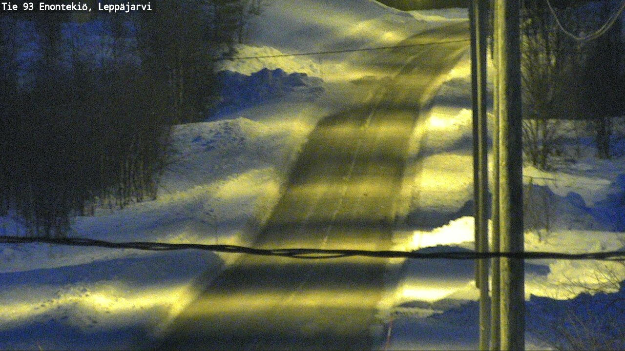 Kelikamerat Kuva Tie 93 Enontekiö, Leppäjärvi, Enontekiö, Lappi