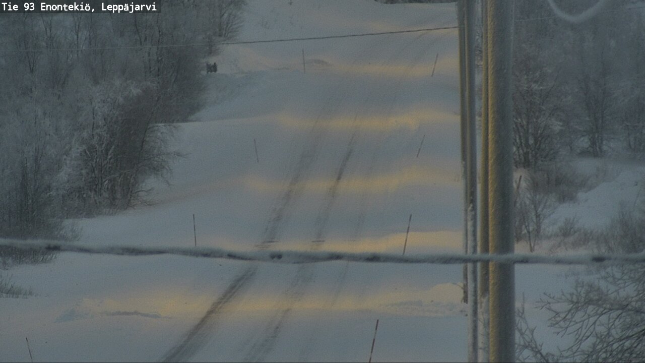 Kelikamerat Kuva Tie 93 Enontekiö, Leppäjärvi, Enontekiö, Lappi