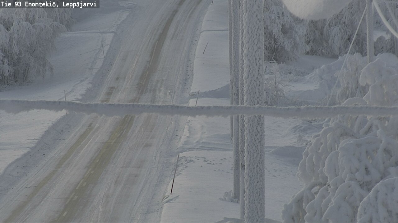 Kelikamerat Kuva Tie 93 Enontekiö, Leppäjärvi, Enontekiö, Lappi