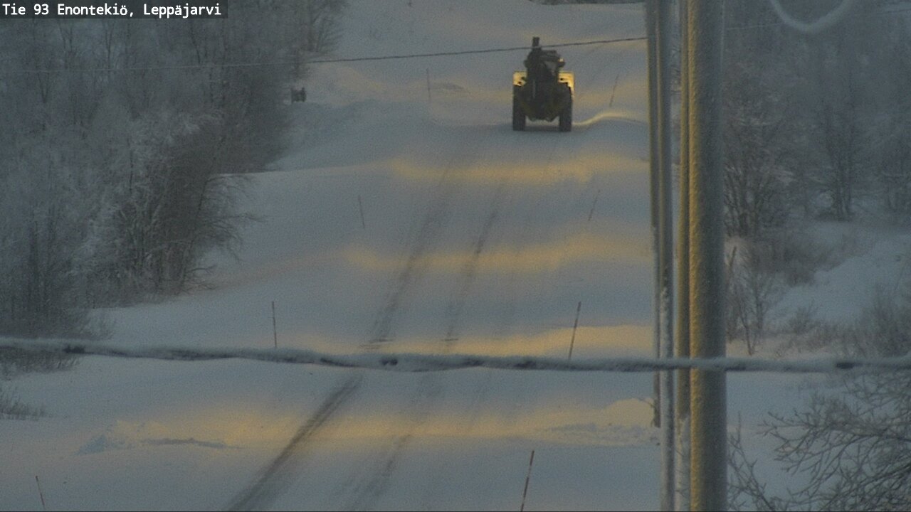 Kelikamerat Kuva Tie 93 Enontekiö, Leppäjärvi, Enontekiö, Lappi
