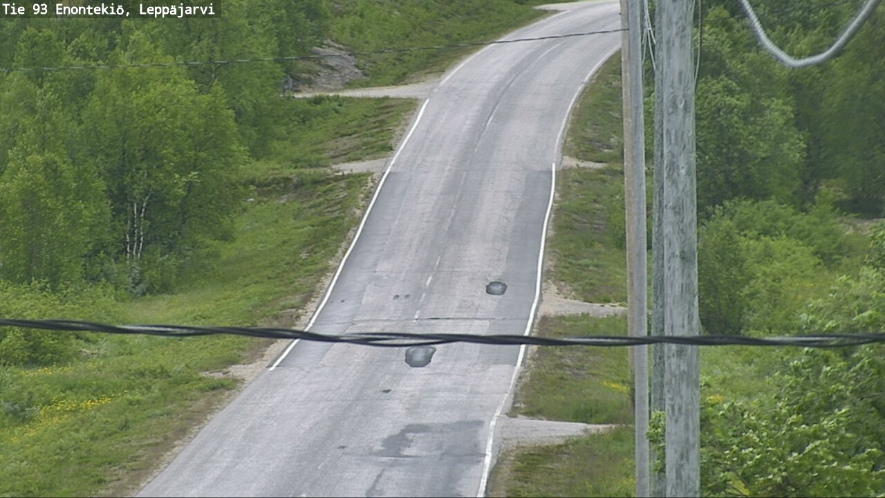 Kelikamerat Kuva Tie 93 Enontekiö, Leppäjärvi, Enontekiö, Lappi