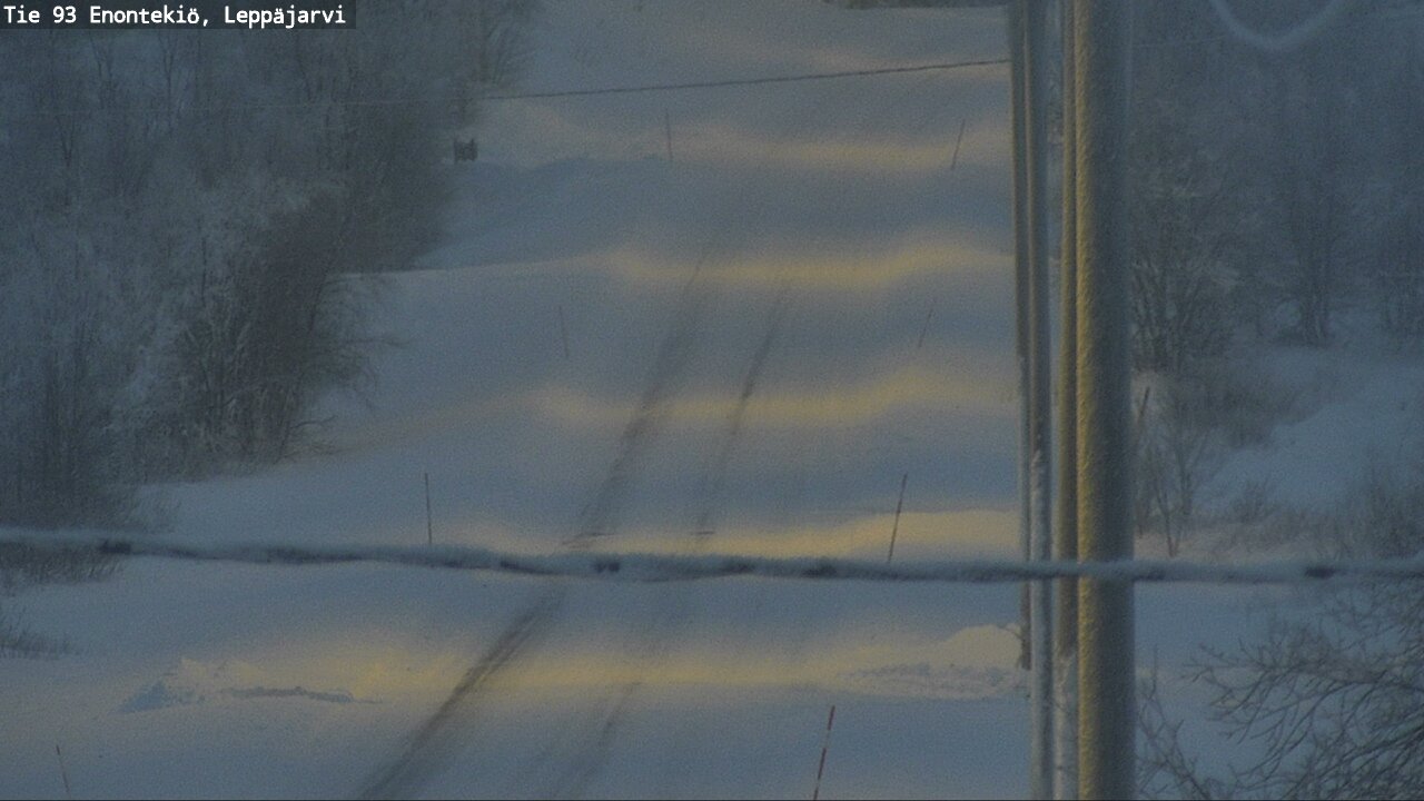 Kelikamerat Kuva Tie 93 Enontekiö, Leppäjärvi, Enontekiö, Lappi