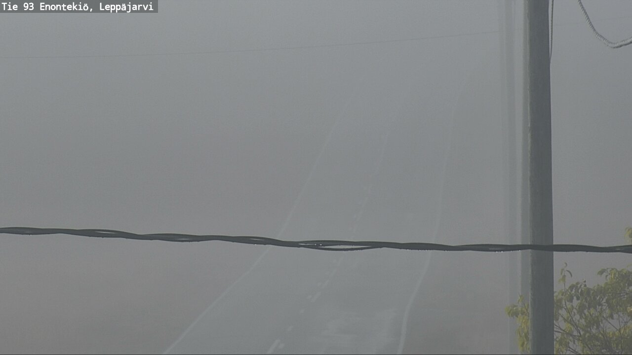 Weather Camera Image Road 93 Enontekiö, Leppäjärvi, Enontekiö, Lappi