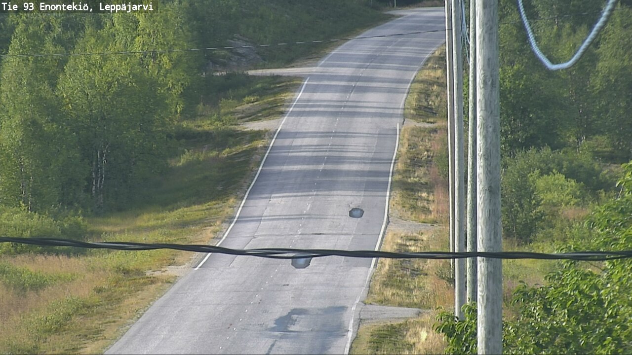 Kelikamerat Kuva Tie 93 Enontekiö, Leppäjärvi, Enontekiö, Lappi