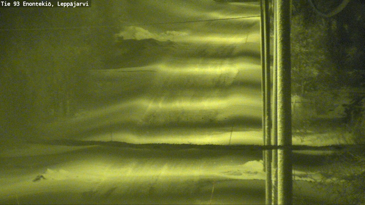 Weather Camera Image Väg 93 Enontekis, Leppäjärvi, Enontekiö, Lappi