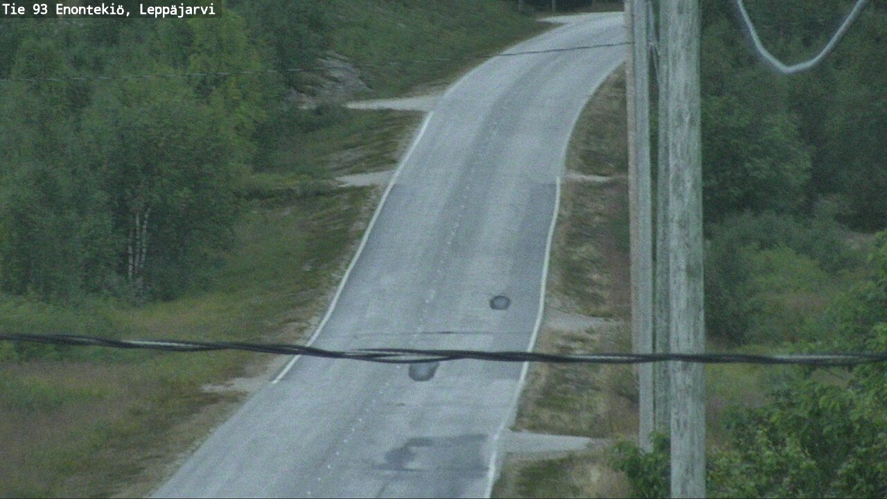 Weather Camera Image Road 93 Enontekiö, Leppäjärvi, Enontekiö, Lappi