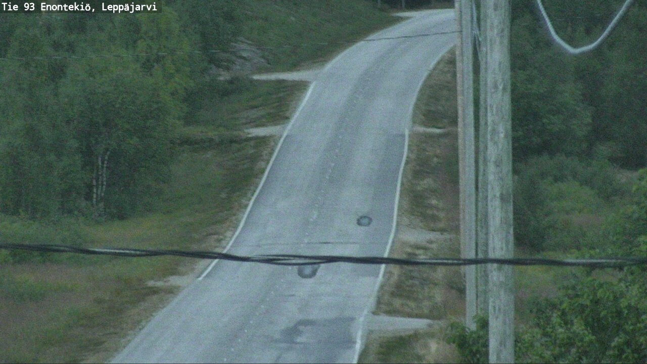 Weather Camera Image Road 93 Enontekiö, Leppäjärvi, Enontekiö, Lappi