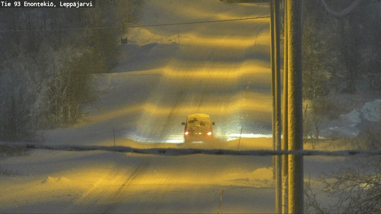 Kelikamerat Kuva Tie 93 Enontekiö, Leppäjärvi, Enontekiö, Lappi