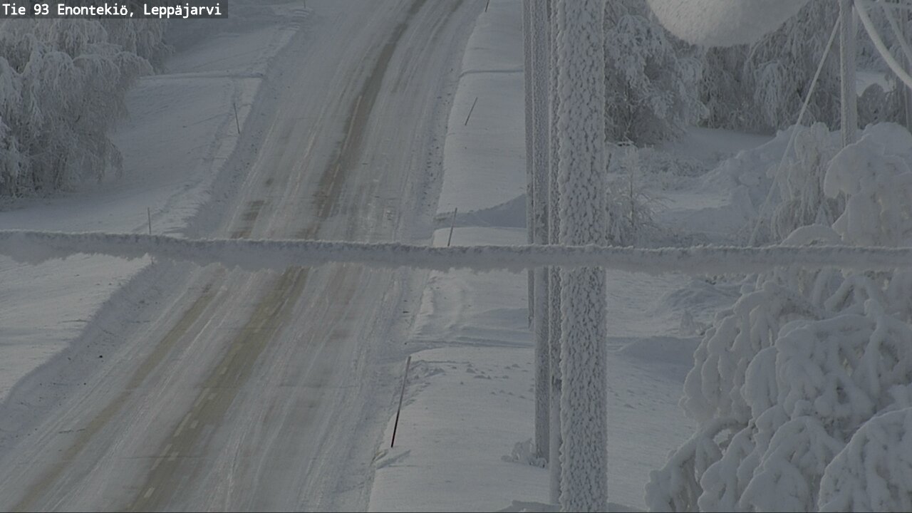 Kelikamerat Kuva Tie 93 Enontekiö, Leppäjärvi, Enontekiö, Lappi