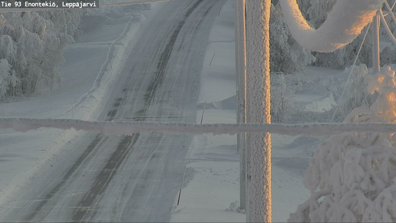 Kelikamerat Kuva Tie 93 Enontekiö, Leppäjärvi, Enontekiö, Lappi