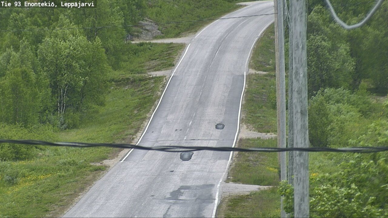 Kelikamerat Kuva Tie 93 Enontekiö, Leppäjärvi, Enontekiö, Lappi