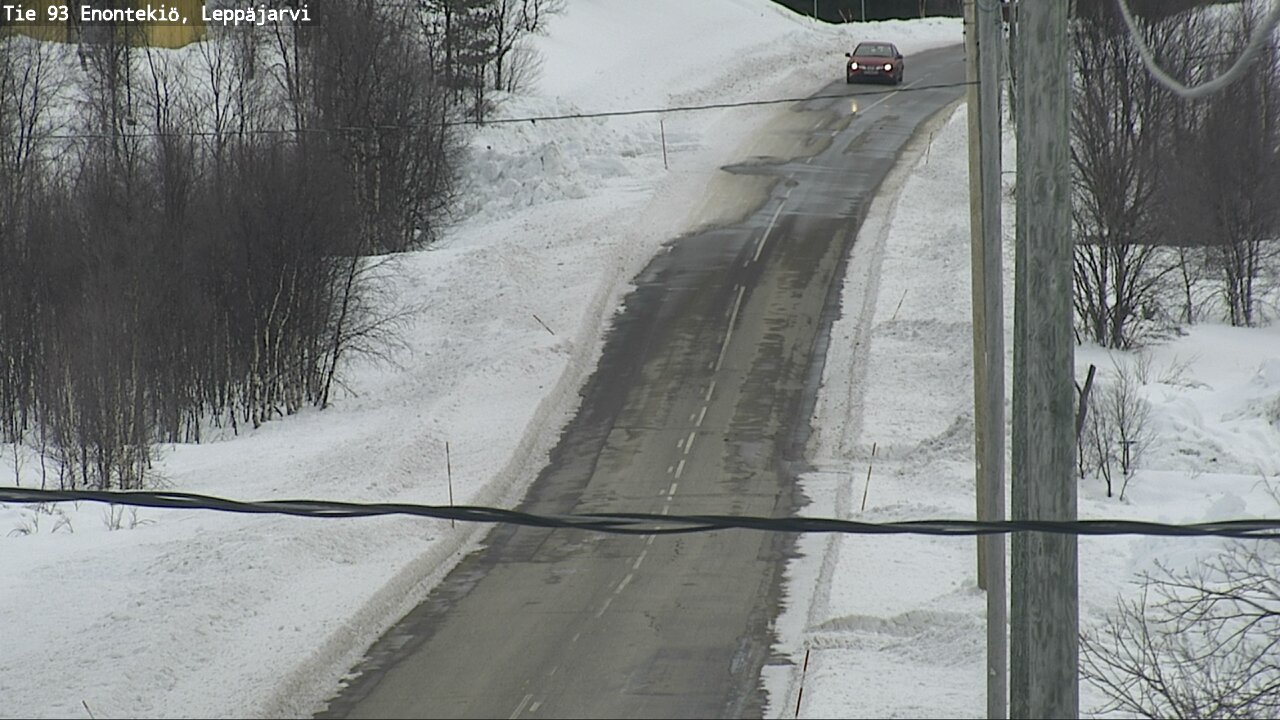 Kelikamerat Kuva Tie 93 Enontekiö, Leppäjärvi, Enontekiö, Lappi