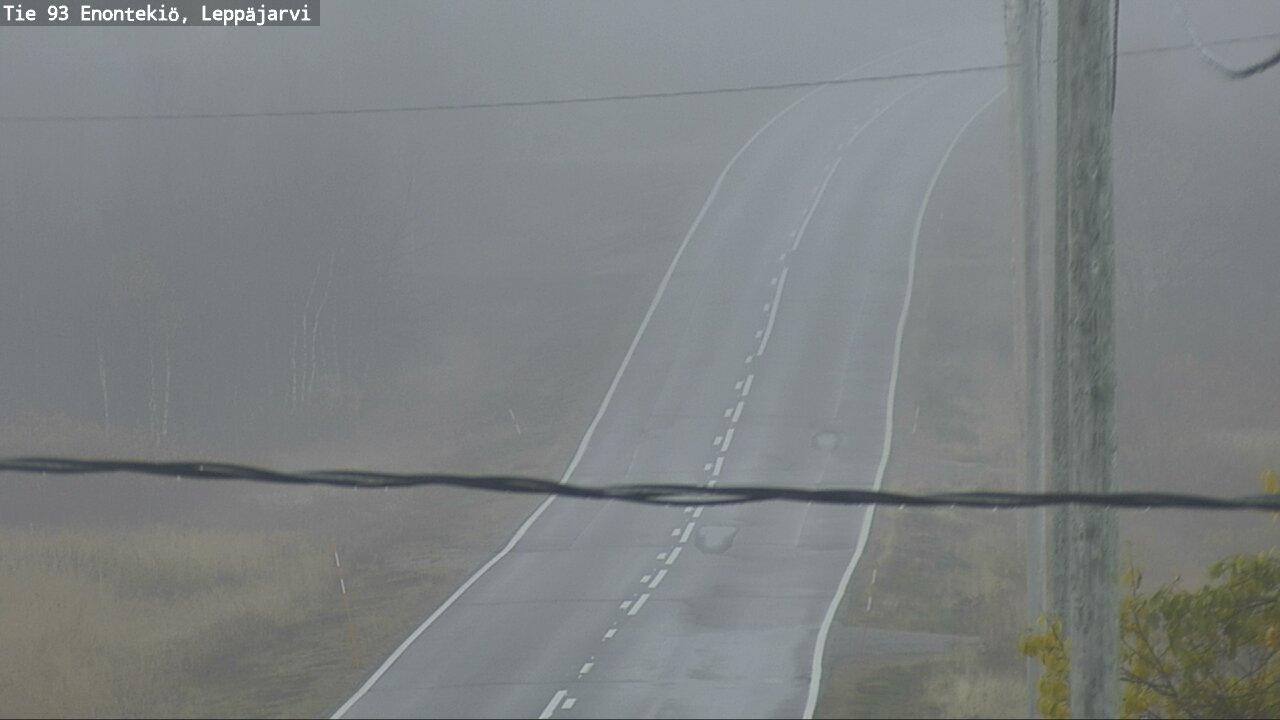 Weather Camera Image Road 93 Enontekiö, Leppäjärvi, Enontekiö, Lappi