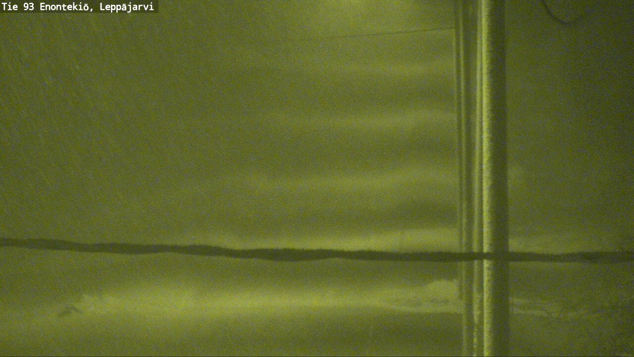 Weather Camera Image Väg 93 Enontekis, Leppäjärvi, Enontekiö, Lappi